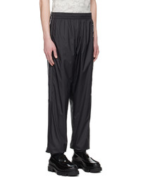 Givenchy Black Embroidered Track Pants