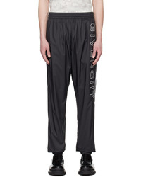 Givenchy Black Embroidered Track Pants