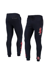 PRO STANDARD Navy St Louis Cardinals Logo Jogger Pants