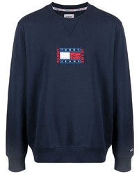 Tommy Jeans Logo Embroidered Sweatshirt