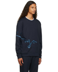 Hugo Navy Dollins Sweatshirt