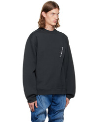 Y/Project Navy Embroidered Sweatshirt