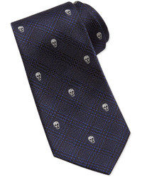 mcqueen skull tie
