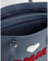 Tommy Hilfiger Ew Embroidered Tote Bag