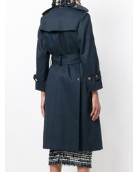 Thom Browne 3d Embroidery Mackintosh Trench Coat