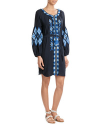 Figue Tula Embroidered Cotton Blend Tunic