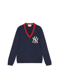 Gucci Sweater With Ny Yankees Patch