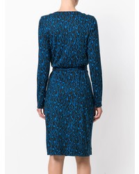 Dvf Diane Von Furstenberg Embroidered Wrap Dress