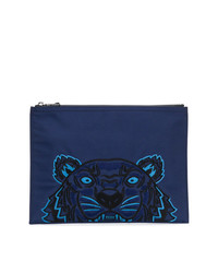 Kenzo Tiger Embroidered Clutch Bag