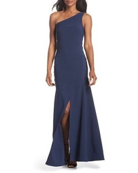 Maria Bianca Nero Claire One Shoulder Gown