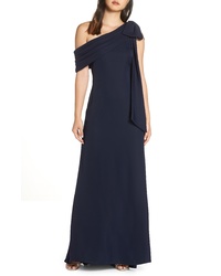 Tadashi Shoji Crepe Gown