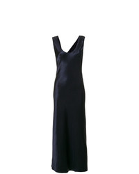 Theory Fitted Flared Maxi Dress