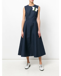 Calvin Klein 205W39nyc Fold Flap Flared Dress