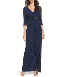 Adrianna Papell Jersey Gown