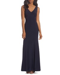 Vince Camuto Open Back Gown