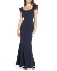 WAYF The Lucy Strapless Trumpet Gown