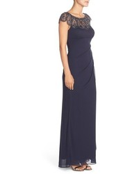 Xscape Evenings Xscape Ruched Jersey Gown