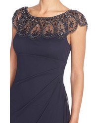 Xscape Evenings Xscape Ruched Jersey Gown