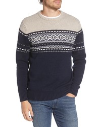 The Normal Brand Fair Isle Crewneck Sweater