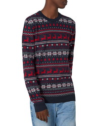 Topman Fair Isle Sweater