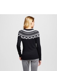 Merona Favorite Pullover Yolk Fairisle Sweater