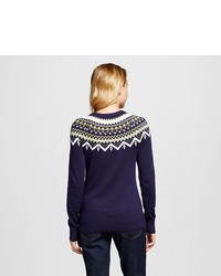 Merona Favorite Pullover Yolk Fairisle Sweater