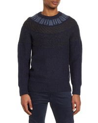 French Connection Regular Fit Fair Isle Sweater