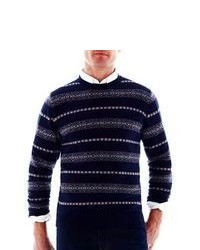 St. John's Bay Fair Isle Knit Sweater