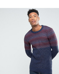 Another Influence Tall Jacquard Block Knitted Jumper