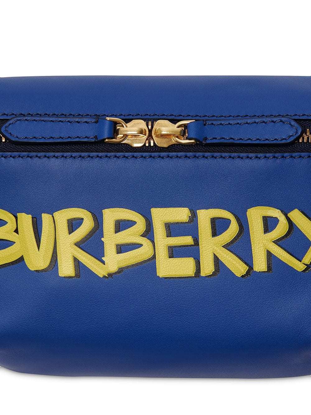 burberry graffiti bum bag