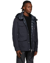 Moncler Navy Down Isidore Jacket
