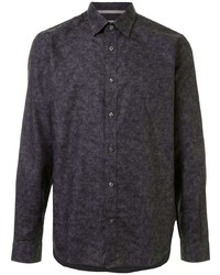 Gieves & Hawkes Acid Washed Flannel Shirt