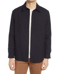 A.P.C. Button Up Flannel Shirt With Ing