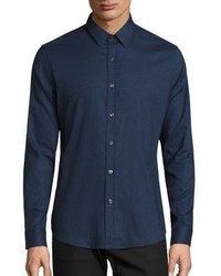 Theory Flannel Long Sleeve Shirt