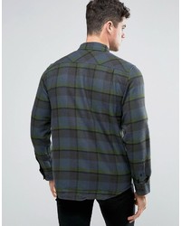 RVCA Flannel Shirt With Flap Pockets