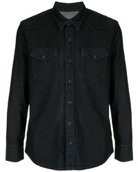 BOSS Flannel Snap Buttoned Shirt