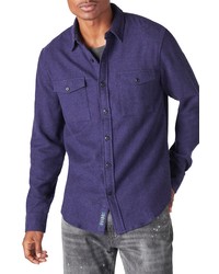 Lucky Brand Soto Flannel Button Up Shirt