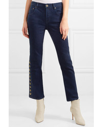 Chloé Button Detailed Mid Rise Flared Jeans