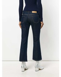 Courreges Courrges Contrast Flared Jeans