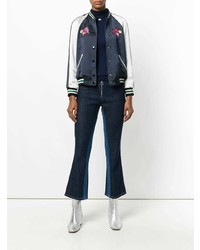 Courreges Courrges Contrast Flared Jeans
