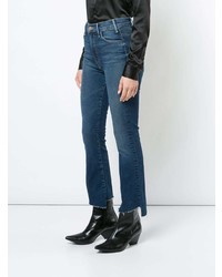 Mother Cropped Bootcut Jeans