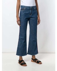 Ps By Paul Smith Cropped Denim Jeans