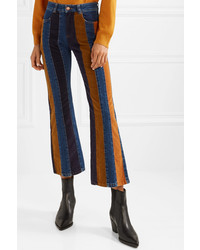 See by Chloe Cropped Ed High Rise Flared Jeans
