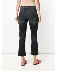 7 For All Mankind Cropped Fitted Jeans