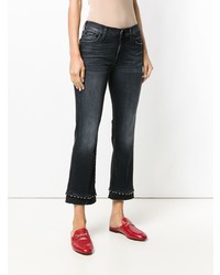 7 For All Mankind Cropped Fitted Jeans