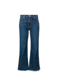 MSGM Cropped Flare Jeans