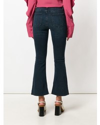 Current/Elliott Cropped Flared Jeans