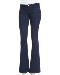 L'Agence Elyse Low Rise Flare Jeans Navy