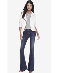 Express Mid Rise Bell Flare Jean
