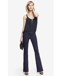Express Mid Rise Slim Flare Jean